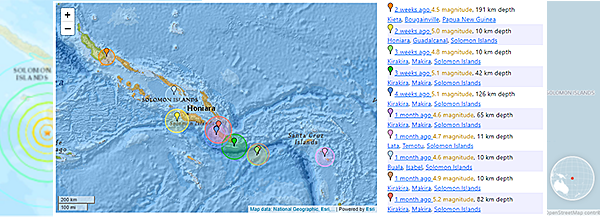 Gempa Melanda Kepulauan Solomon, Peringatan Tsunami berlalu